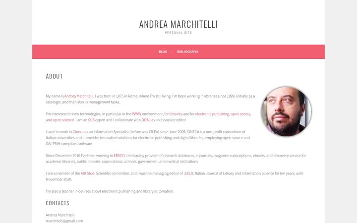 Screenshot of andreamarchitelli.it