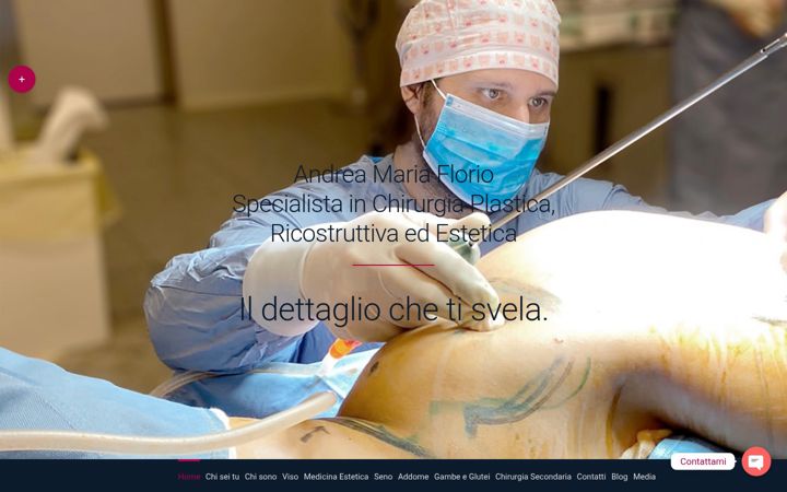 Screenshot of andreamariaflorio.com