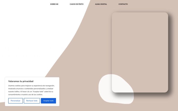 Screenshot of andreamarketingyredes.com