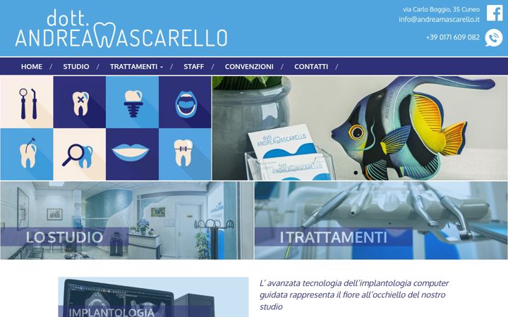 Screenshot of andreamascarello.it