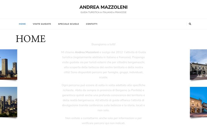 Screenshot of andreamazzoleni.it