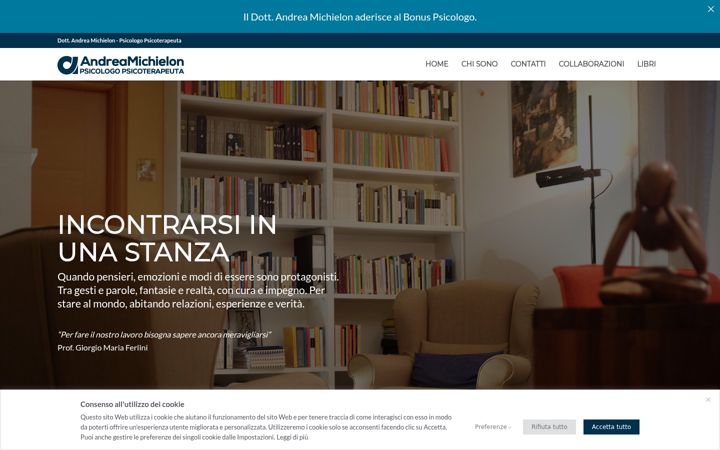 Screenshot of andreamichielon.it