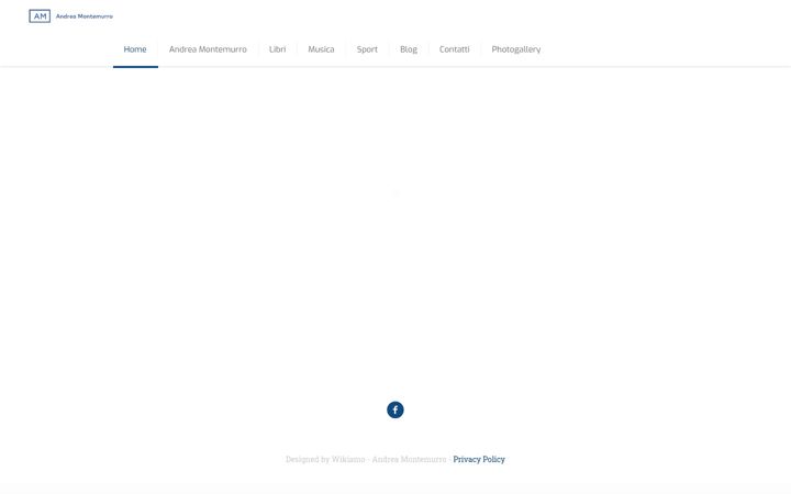 Screenshot of andreamontemurro.eu