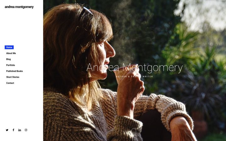 Screenshot of andreamontgomery.co.uk