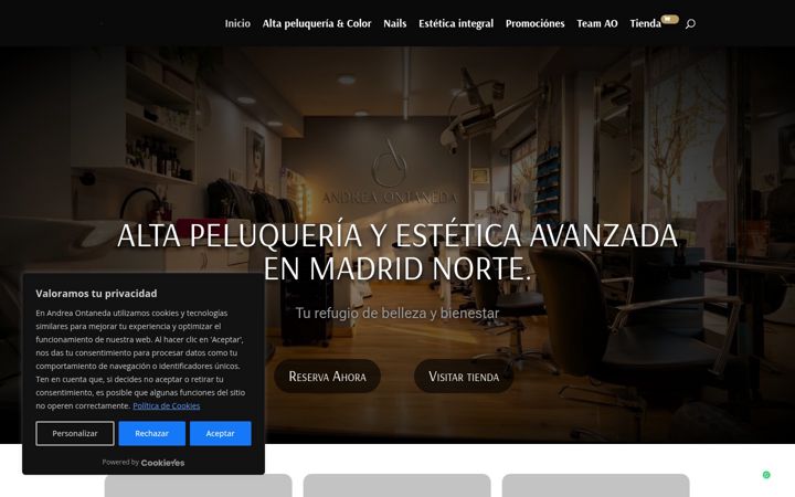 Screenshot of andreaontaneda.es