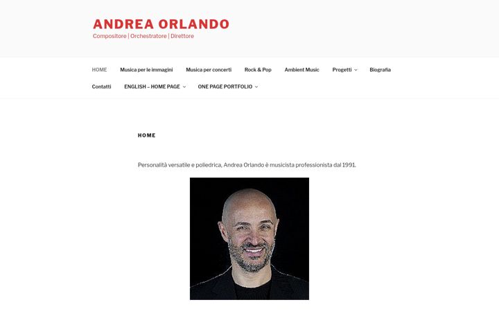 Screenshot of andreaorlando.net