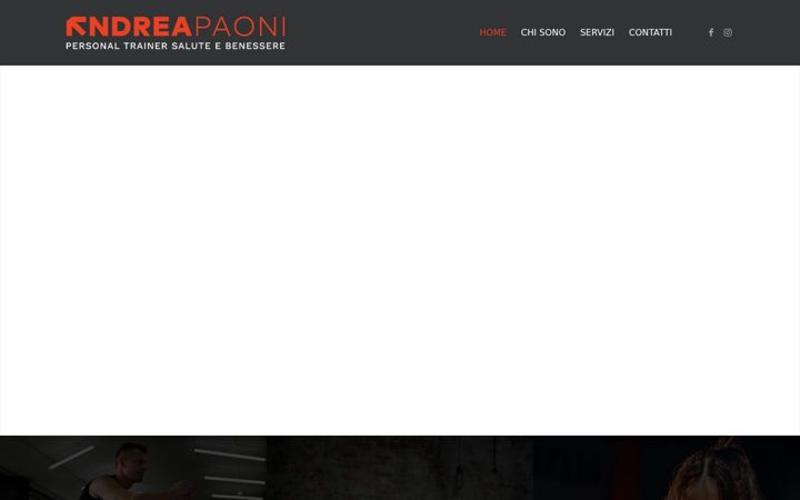 Screenshot of andreapaoni.com