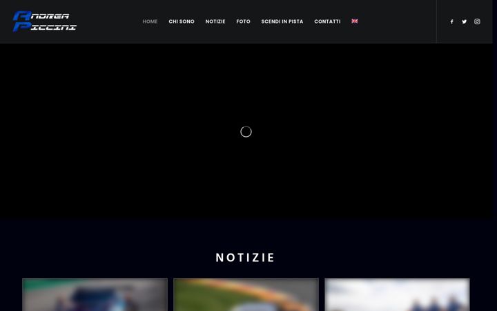 Screenshot of andreapiccini.com