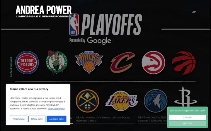 Screenshot of andreapower.it