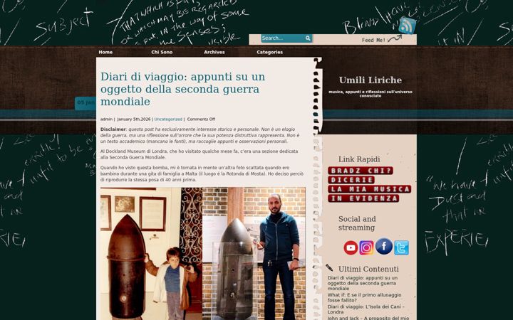 Screenshot of andrearaso.com