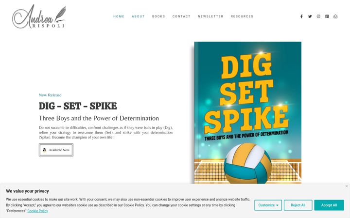 Screenshot of andrearispoli.com