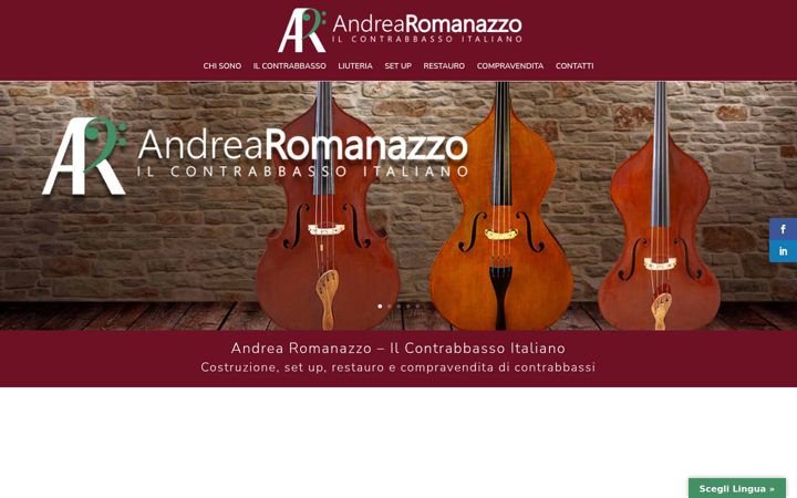 Screenshot of andrearomanazzo.it