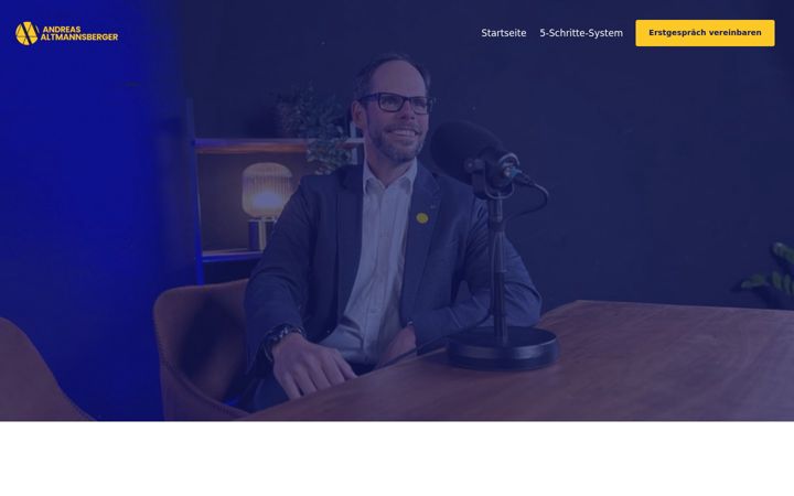 Screenshot of andreas-altmannsberger.com