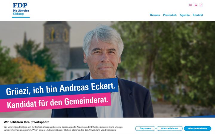 Ekrano kopija andreas-eckert.ch