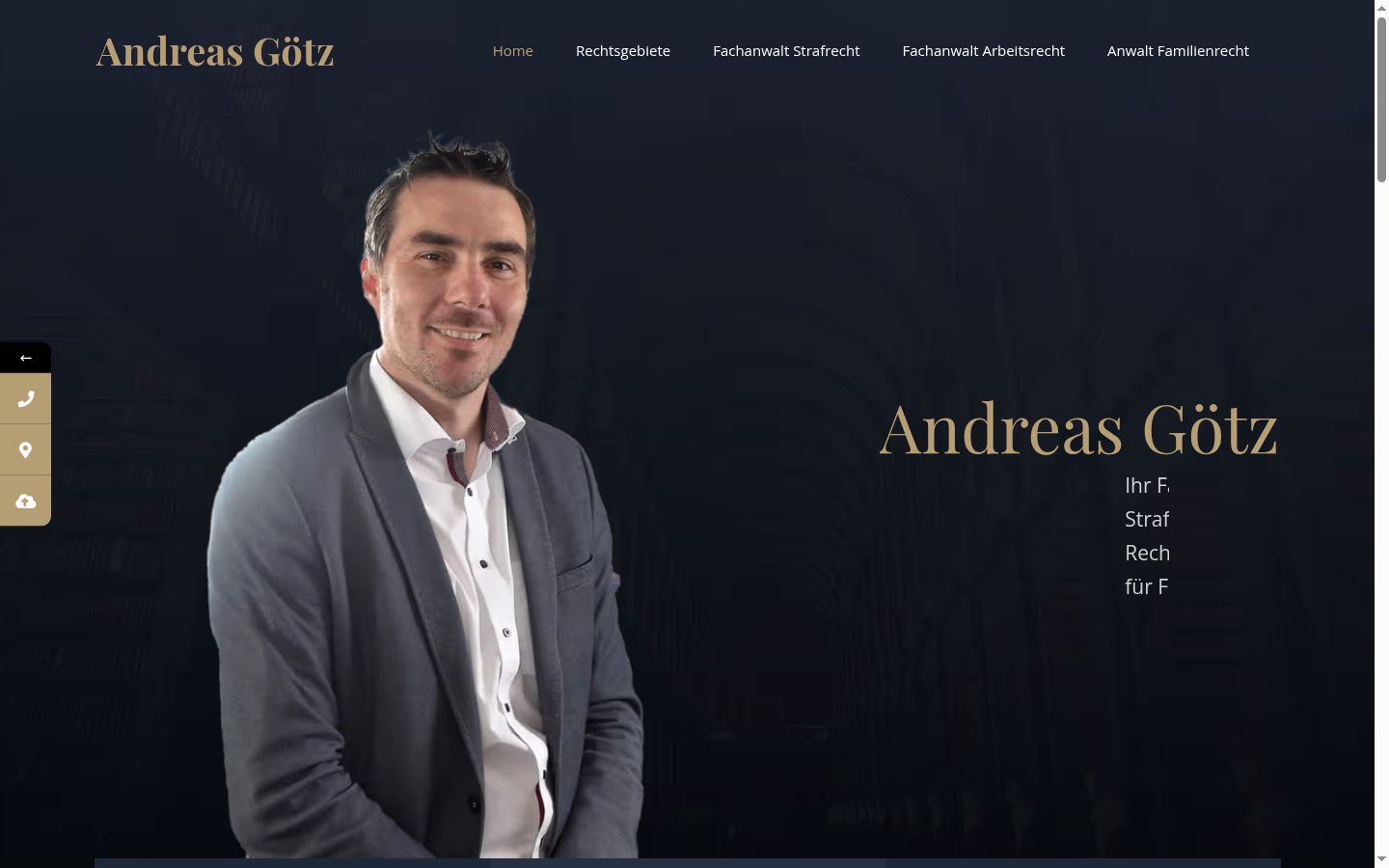Screenshot des Einwilligungsbanners vor jeglicher Interaktion