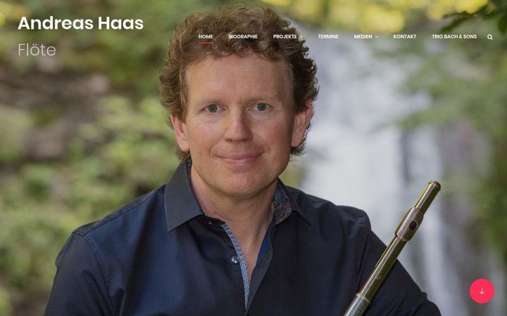 Screenshot of andreas-haas.org