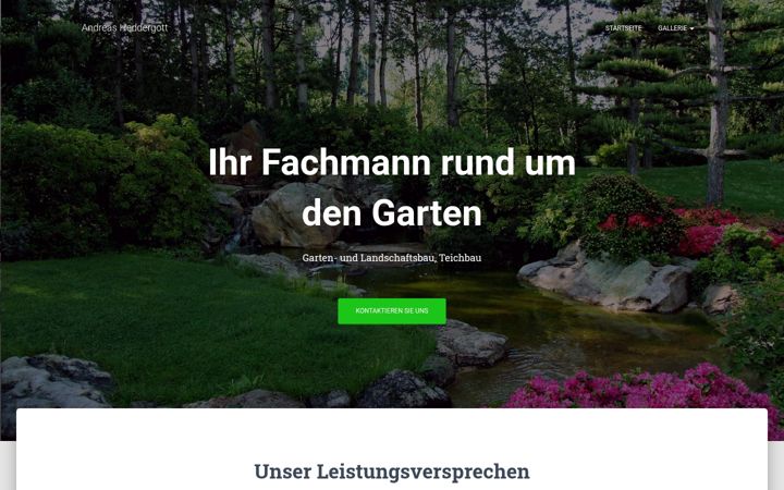 Screenshot von andreas-heddergott.de