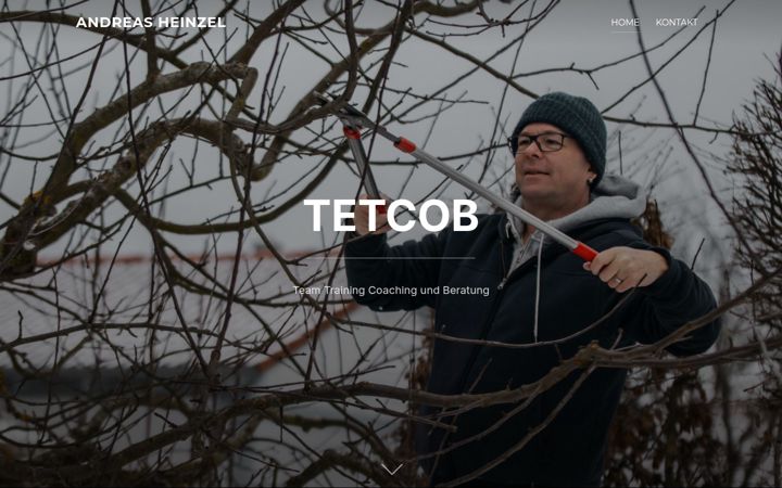 Screenshot of andreas-heinzel.com
