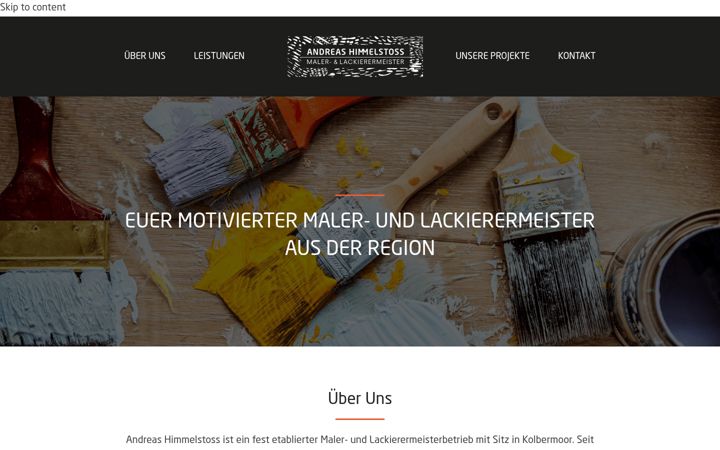 Screenshot von andreas-himmelstoss.de