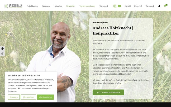 Zrzut ekranu andreas-holzknecht.de