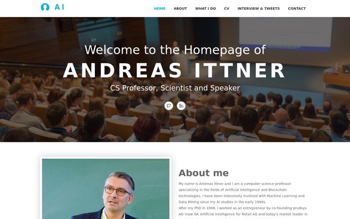 Screenshot von andreas-ittner.de
