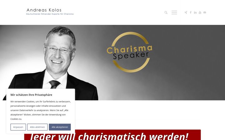Screenshot of andreas-kolos.com