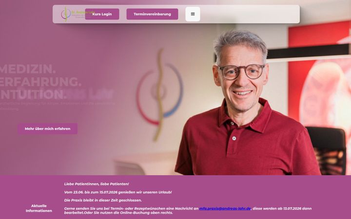 Screenshot of andreas-lahr.de