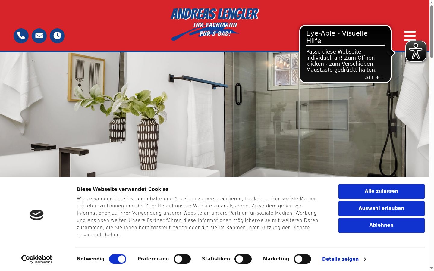 Zrzut ekranu banera zgody wyświetlanego przed jakąkolwiek interakcją