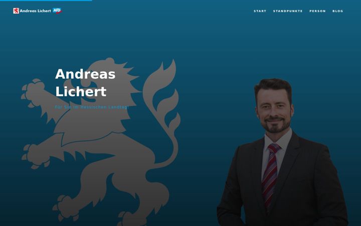Zrzut ekranu andreas-lichert.de