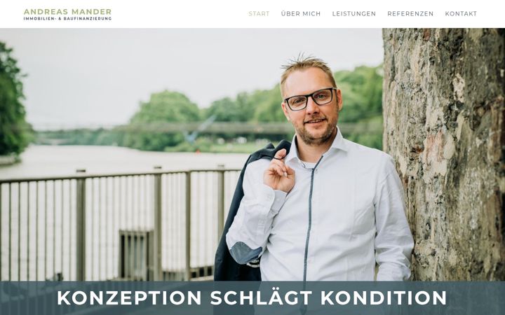 Zrzut ekranu andreas-mander.de
