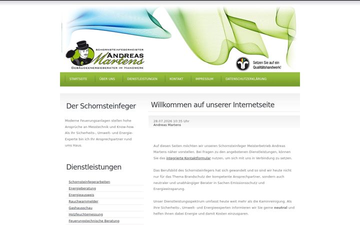 Zrzut ekranu andreas-martens.de