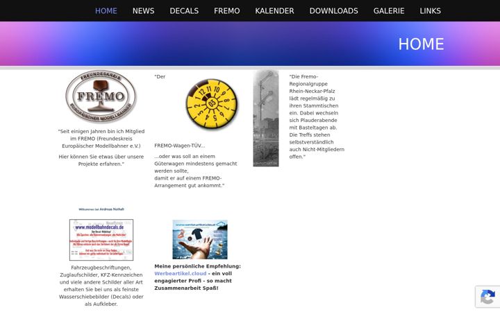 Screenshot of andreas-nothaft.de