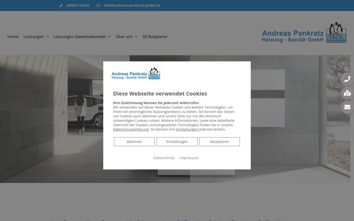 Screenshot of andreas-pankratz-gmbh.de