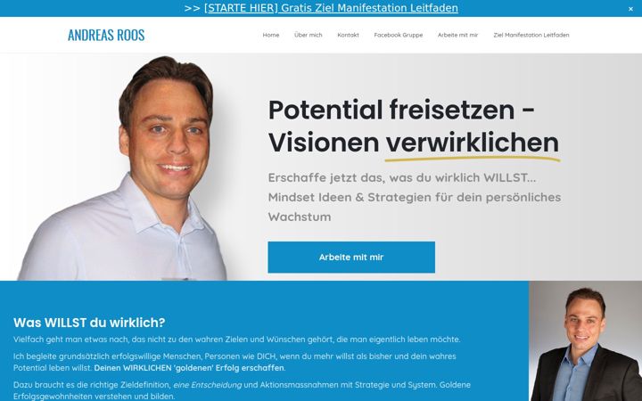 Screenshot of andreas-roos.com