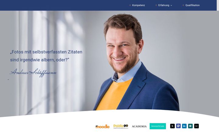 Screenshot of andreas-schoeffmann.de