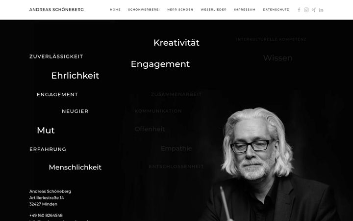 Screenshot of andreas-schoeneberg.de