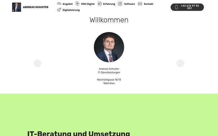 Screenshot of andreas-schuster.at