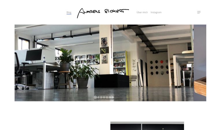 Screenshot of andreas-sickert.com