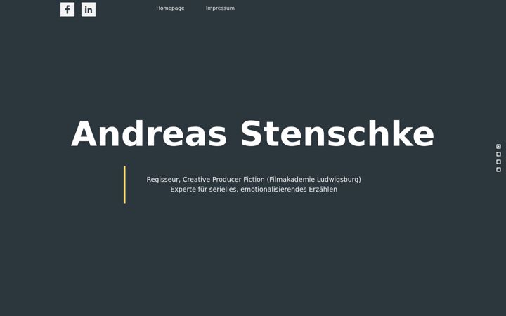 Ekraanipilt saidist andreas-stenschke.de