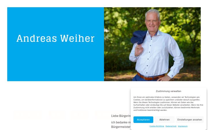 Screenshot of andreas-weiher.de