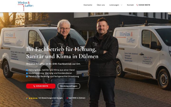 Screenshot of andreas-wieskus.de