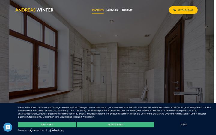 Screenshot of andreas-winter-altbausanierung.de