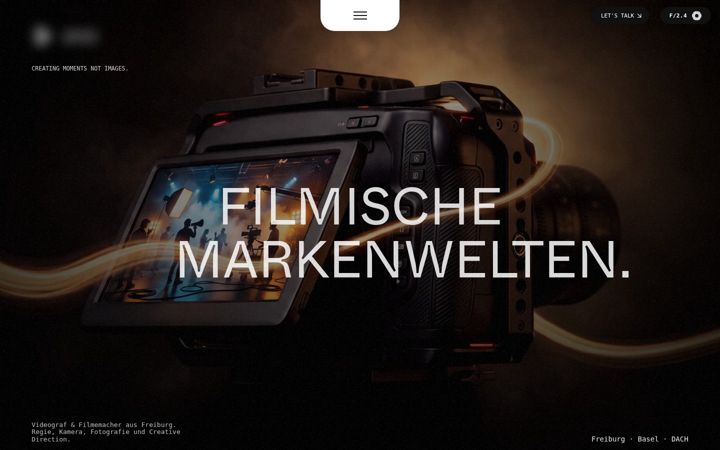 Screenshot of andreasboehler.com