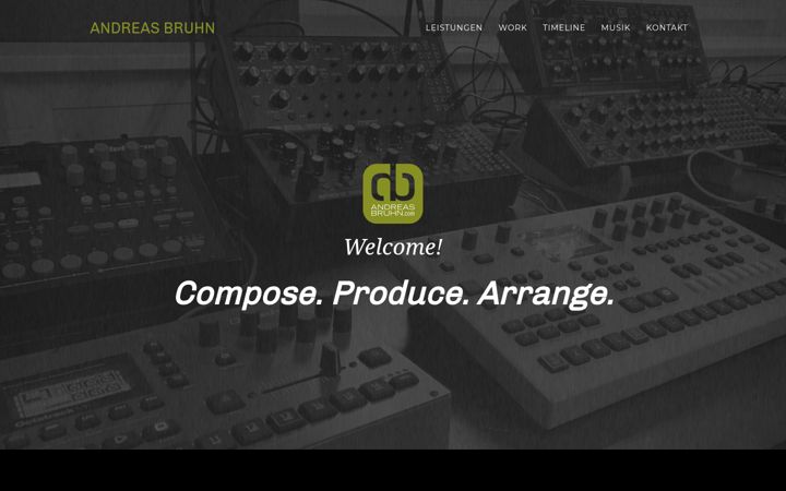 Screenshot of andreasbruhn.com