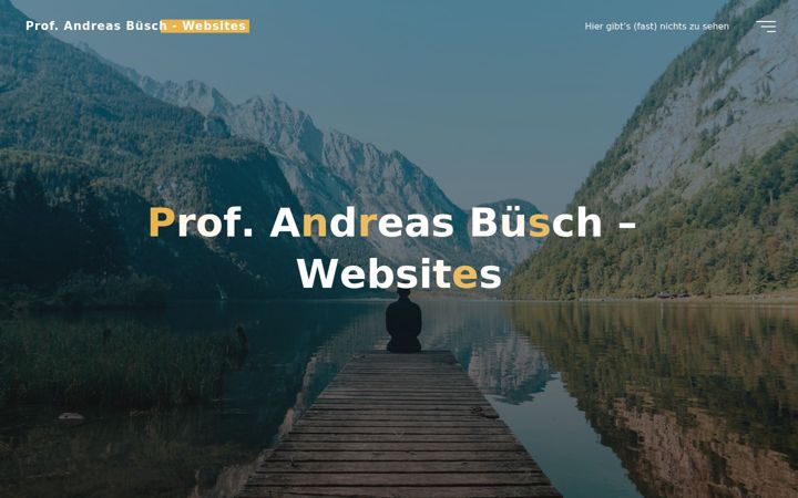 Screenshot of andreasbuesch.de