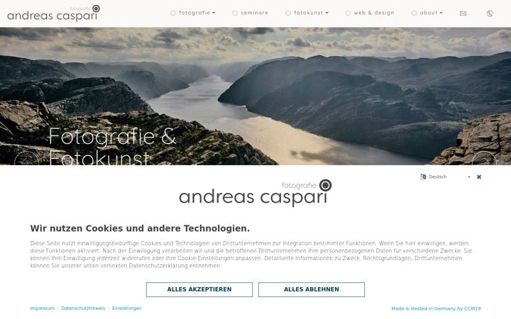 Screenshot of andreascaspari.de
