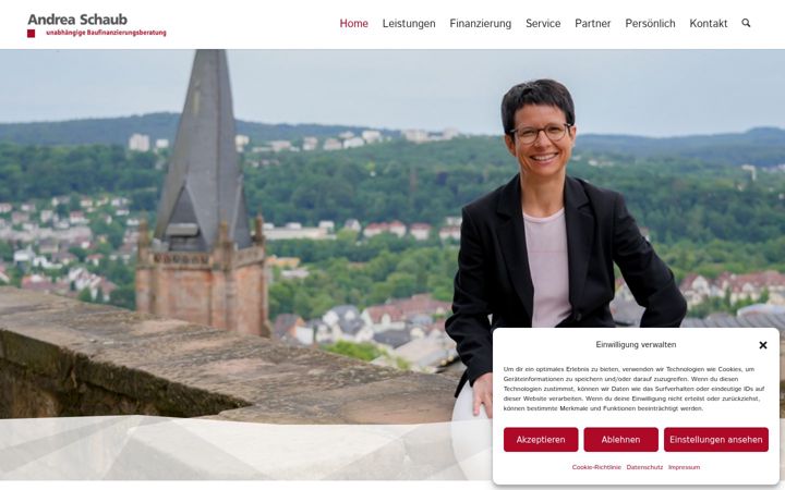 Screenshot of andreaschaub.de