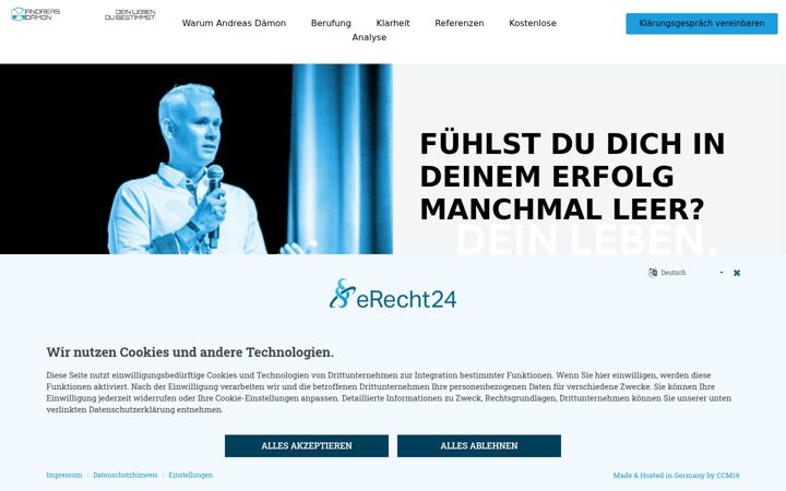 Screenshot of andreasdaemon.de