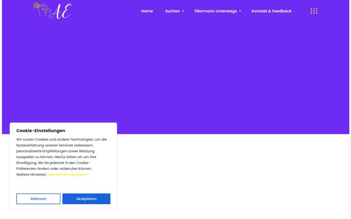 Screenshot of andreasellermann.de