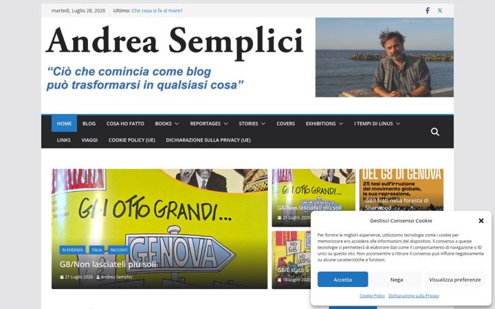 Screenshot of andreasemplici.it